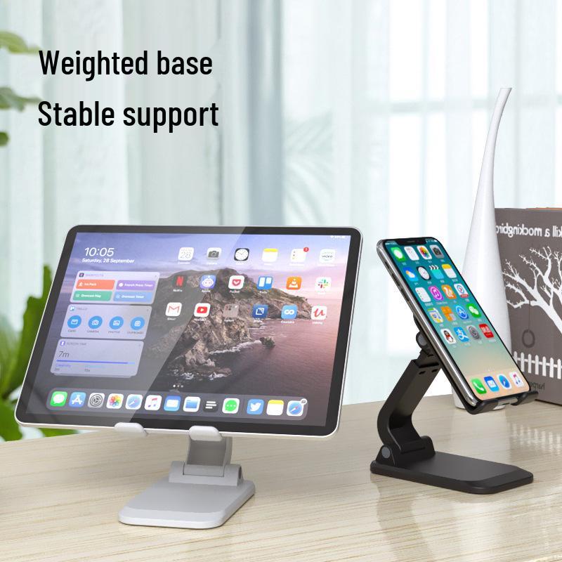 Foldable Aluminum Desktop Phone & Tablet Stand for Streaming Standard
Foldable Aluminum Desktop Phone & Tablet Stand for Streaming Standard