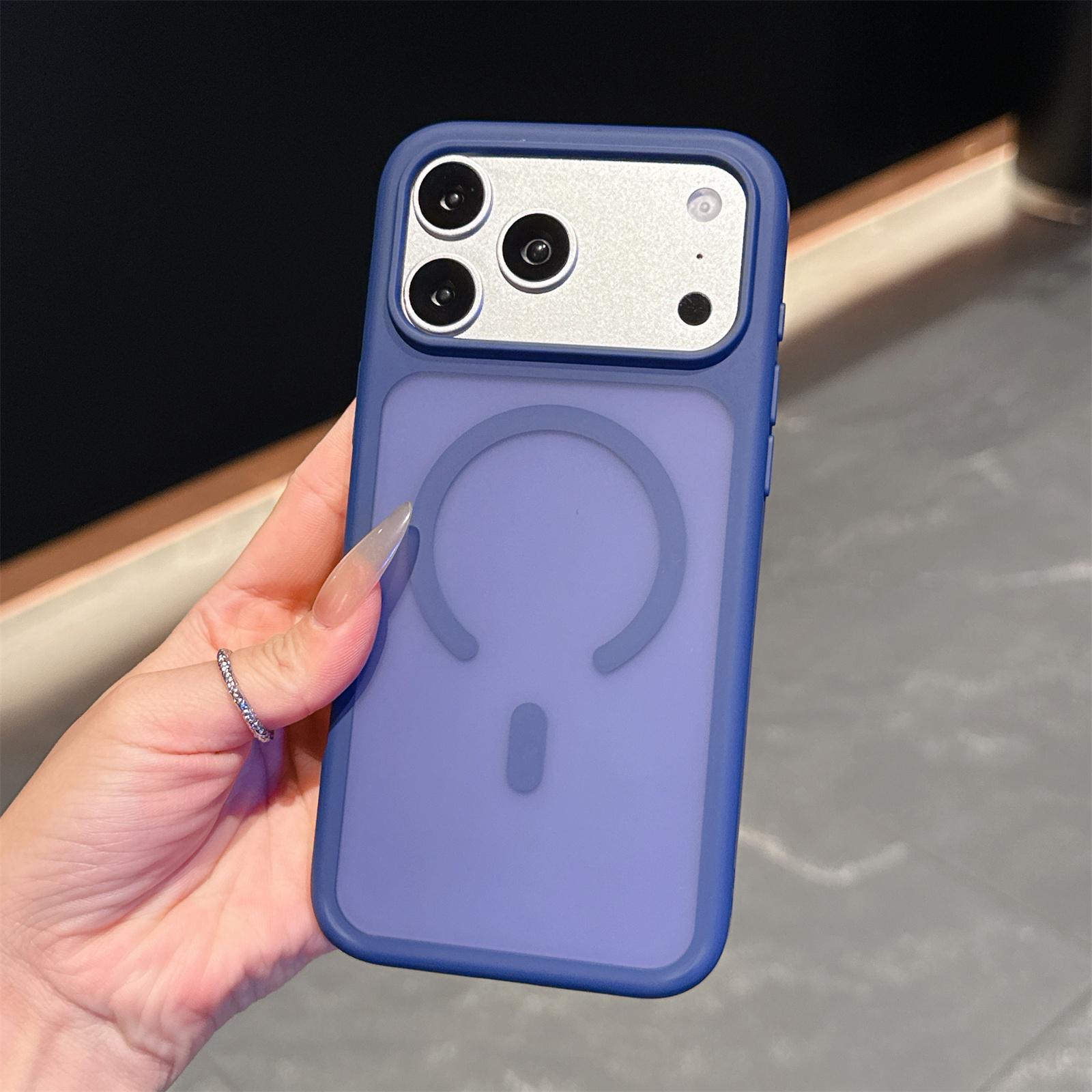 For iPhone 17 Pro Case Compatible with MagSafe 2.0mm Skin-Touch TPU PC Phone Back Cover
For iPhone 17 Pro Case Compatible with MagSafe 2.0mm Skin-Touch TPU PC Phone Back Cover