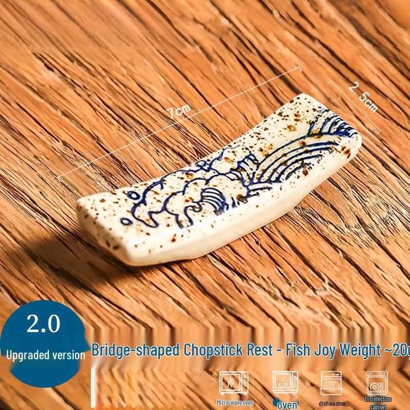 Ancient Style Ceramic Chopstick Pillow & Spoon Rest - Multi-functional Utensil Holder for Elegant Home Dining.
Ancient Style Ceramic Chopstick Pillow & Spoon Rest - Multi-functional Utensil Holder for Elegant Home Dining.