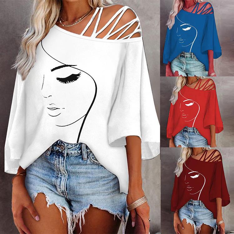 Spring Summer European-American Fashion Patchwork Slant Neck Casual Top XXL вино красного
Spring Summer European-American Fashion Patchwork Slant Neck Casual Top XXL вино красного