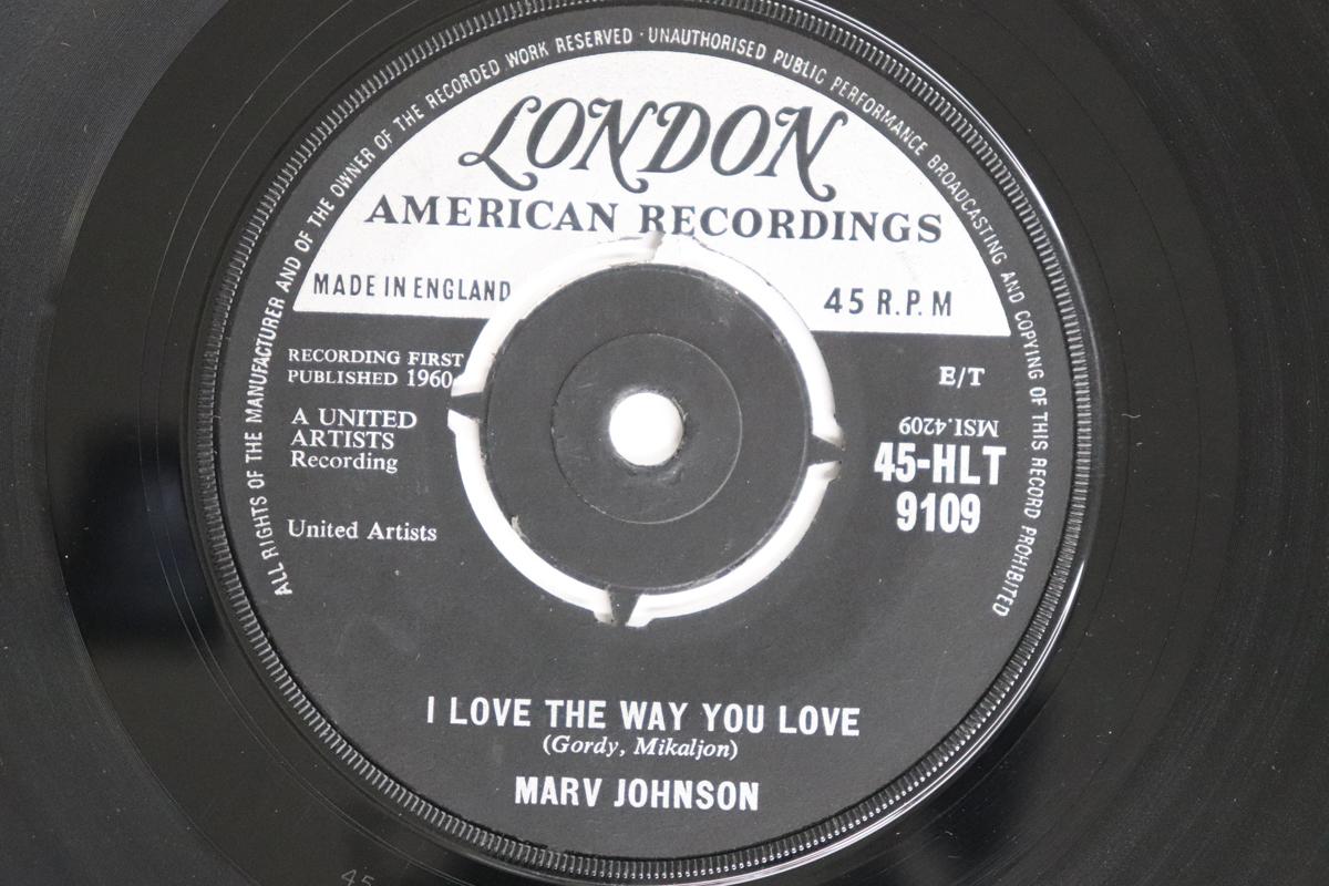 7inch Record MARV JOHNSON I Love The Way You Love Let Me Lo 45HLT9109 London Records 1960 UK SoulFunk Used
7inch Record MARV JOHNSON I Love The Way You Love Let Me Lo 45HLT9109 London Records 1960 UK SoulFunk Used