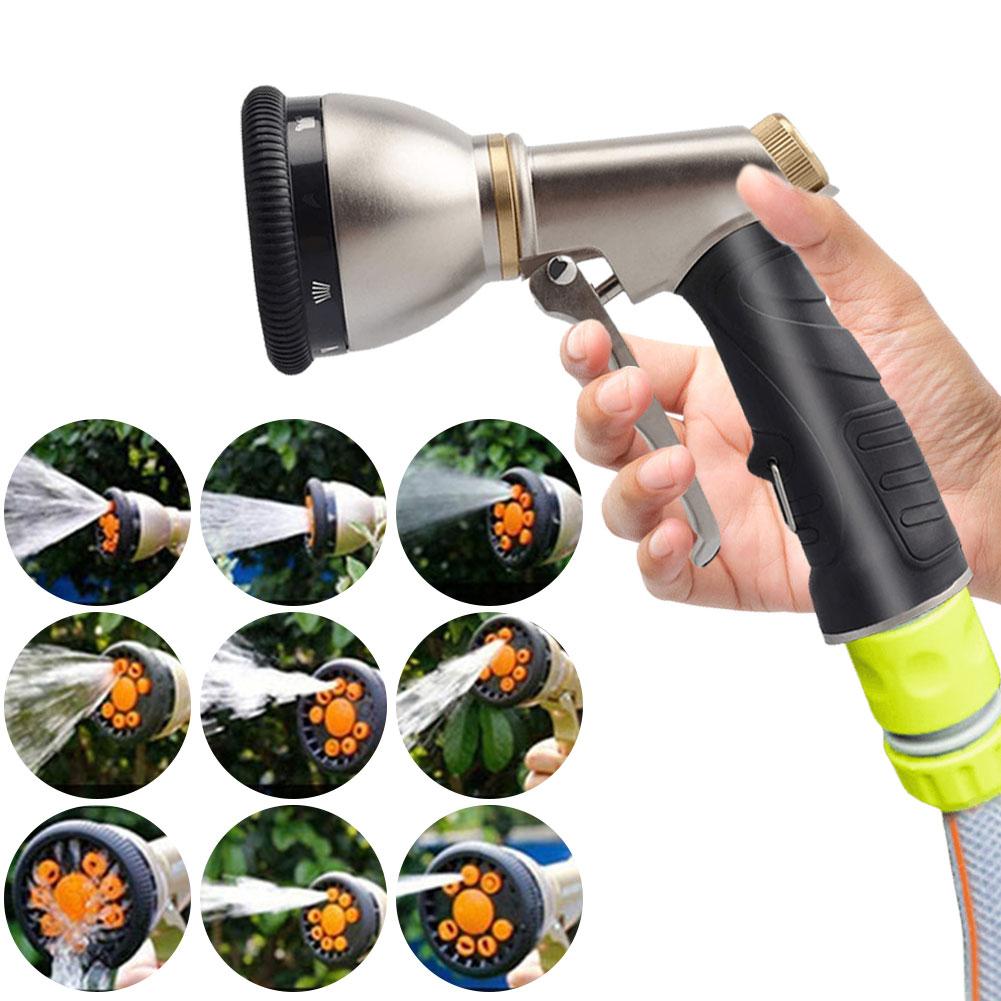 Hose Spray Nozzle Slip Resistant Heavy Duty Metal Hose Nozzle Multifunctional High Pressure Water Sprayer for Garden Washing Car
Hose Spray Nozzle Slip Resistant Heavy Duty Metal Hose Nozzle Multifunctional High Pressure Water Sprayer for Garden Washing Car