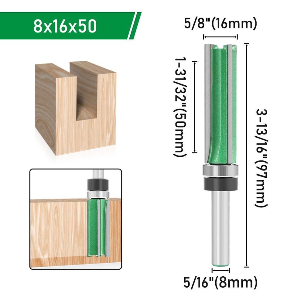 Woodworking Router Bit Set 2PC 8MM Shank Cutter with Anti Kickback Design for Smooth Trim and Professional Finish China Mainland
Woodworking Router Bit Set 2PC 8MM Shank Cutter with Anti Kickback Design for Smooth Trim and Professional Finish China Mainland