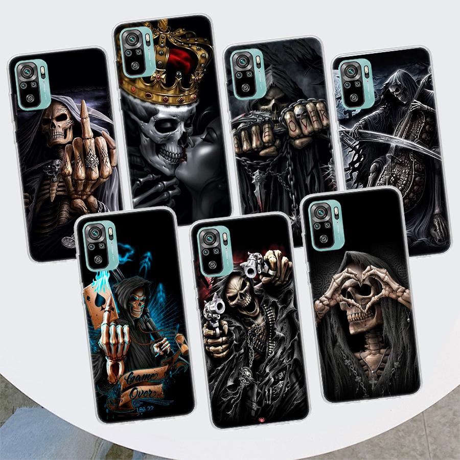 Grim Reaper Skull Skeleton Phone Case For Xiaomi Redmi 10 10C 10A 9T 9C 9A 9 Prime 8 8A 7 7A 6 6A K20 K30 K40 Pro S2 Fundas Cove
Grim Reaper Skull Skeleton Phone Case For Xiaomi Redmi 10 10C 10A 9T 9C 9A 9 Prime 8 8A 7 7A 6 6A K20 K30 K40 Pro S2 Fundas Cove