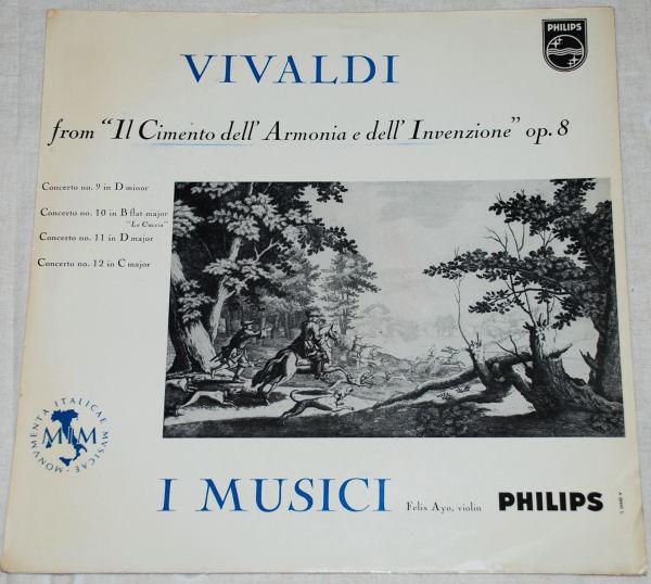 LP Record ANTONIO VIVALDI, I MUSICI, FLIX AY - From Il Cimento Dell Armonia E Del A00443L Philips Italy Classical Used
LP Record ANTONIO VIVALDI, I MUSICI, FLIX AY - From Il Cimento Dell Armonia E Del A00443L Philips Italy Classical Used