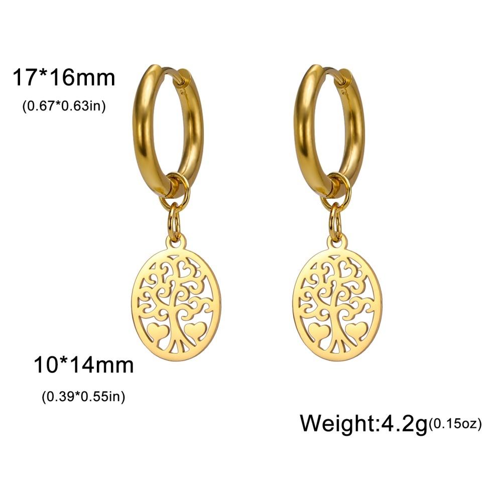 Retro Celtic Tree of Life Earrings for Women Girls Love Oval Dangle Pendant Stainless Steel Judaism Jewelry Amulet Gifts
Retro Celtic Tree of Life Earrings for Women Girls Love Oval Dangle Pendant Stainless Steel Judaism Jewelry Amulet Gifts