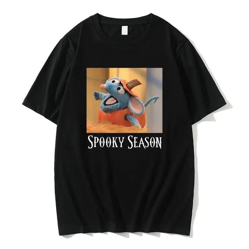 Футболка Tutter Spooky Season, забавные футболки с рисунком мыши ко Дню всех святых, женские повседневные свободные футболки унисекс с короткими рукавами и круглым вырезом L
Футболка Tutter Spooky Season, забавные футболки с рисунком мыши ко Дню всех святых, женские повседневные свободные футболки унисекс с короткими рукавами и круглым вырезом L