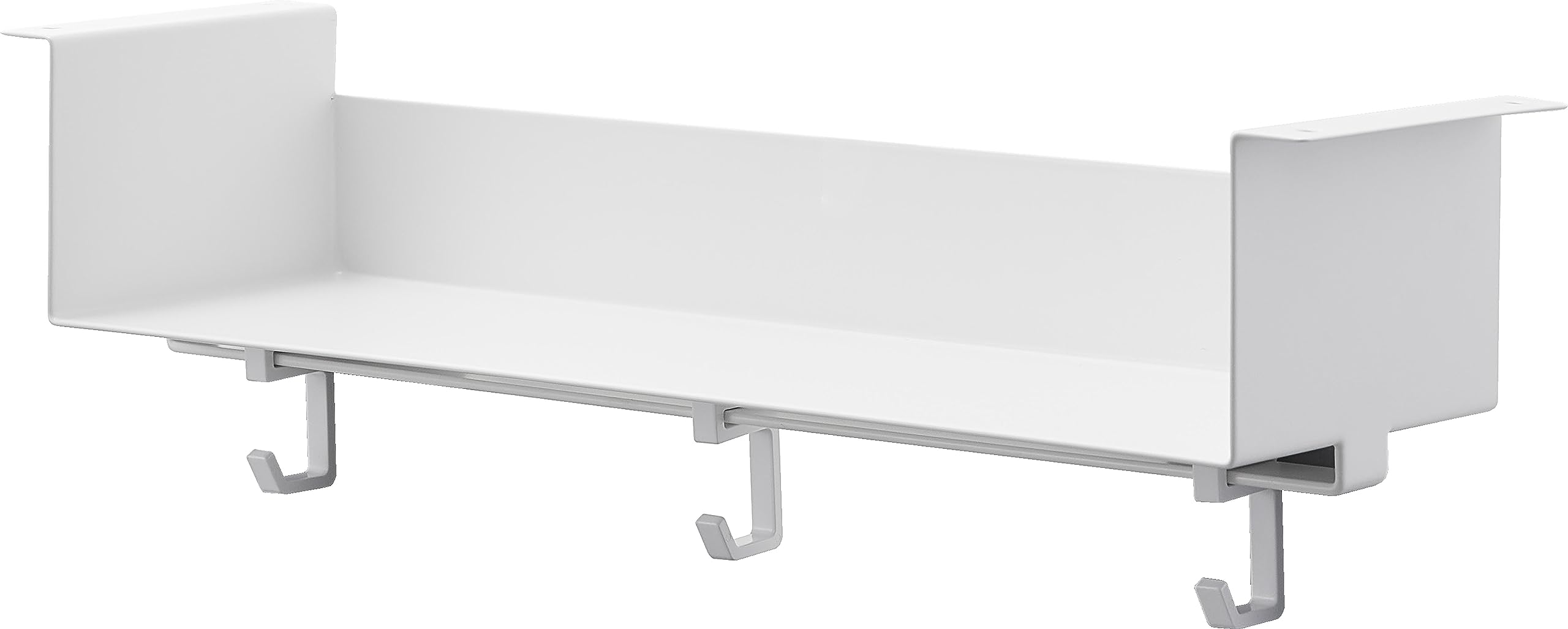 Yamazaki Jitsugyo 3758 Toilet Undershelf Storage Rack, White, Approx. W33 x D8.8 x H7.6cm, Tower Cleaning Supplies Storage, Fixed with Screws, Hook
Yamazaki Jitsugyo 3758 Toilet Undershelf Storage Rack, White, Approx. W33 x D8.8 x H7.6cm, Tower Cleaning Supplies Storage, Fixed with Screws, Hook