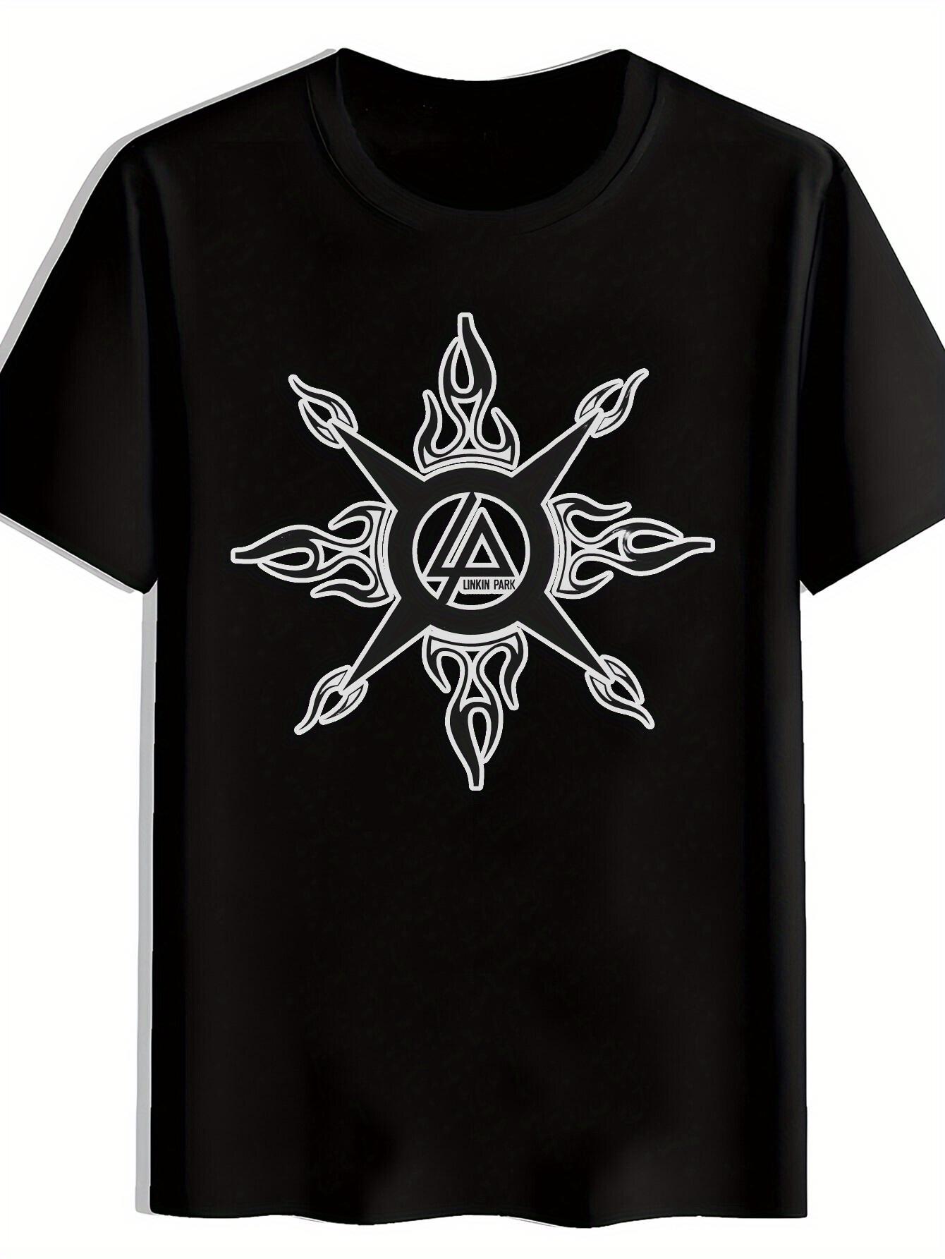 Black T-shirt with Retro Rock Band Graphic - STRAY CATS & OASIS Design M
Black T-shirt with Retro Rock Band Graphic - STRAY CATS & OASIS Design M
