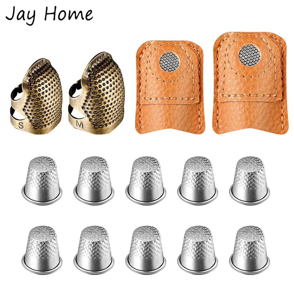 14Pcs Sewing Thimble Set Metal Copper Finger Protector Thimble Leather Coin Quilting Thimble Pad for Hand Embroidery Sewing Tool
14Pcs Sewing Thimble Set Metal Copper Finger Protector Thimble Leather Coin Quilting Thimble Pad for Hand Embroidery Sewing Tool