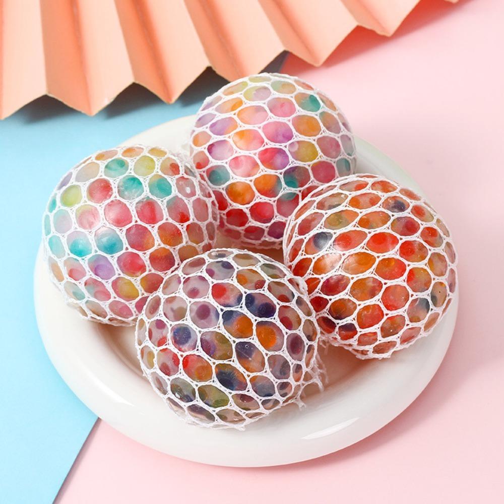 Colored Beads Colorful Pressure Ball Hand Squeeze Grape Pressure Ball Hand Exercise Ball multicolor-no cover random 1
Colored Beads Colorful Pressure Ball Hand Squeeze Grape Pressure Ball Hand Exercise Ball multicolor-no cover random 1