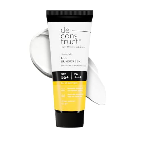 Deconstruct Face Gel Sunscreen SPF 50 + and PA+++ | Gel based sunscreen for oily skin,
Deconstruct Face Gel Sunscreen SPF 50 + and PA+++ | Gel based sunscreen for oily skin,