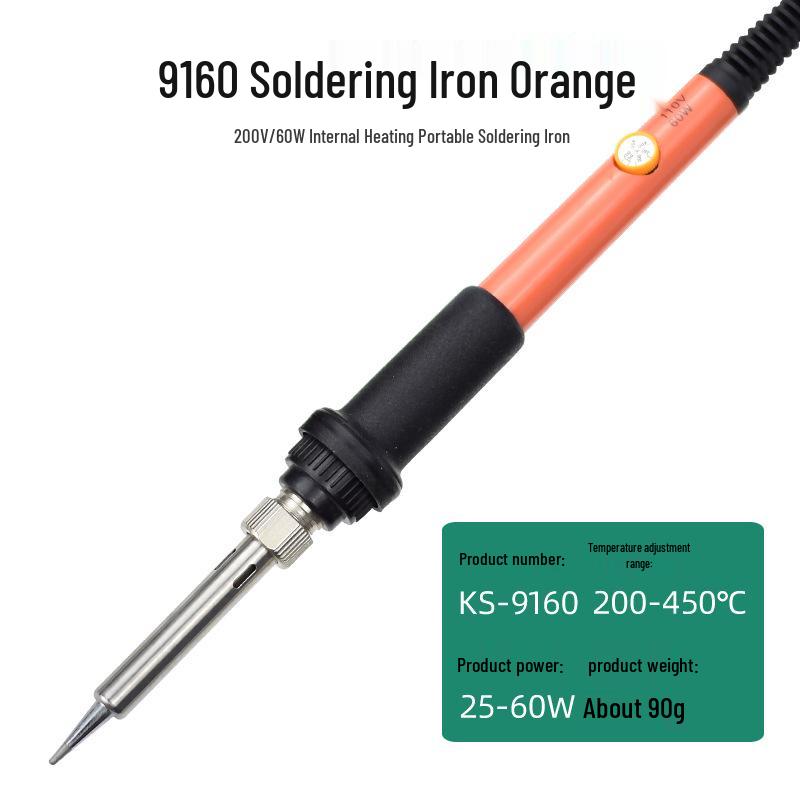 Electric Soldering Iron 60W Adjustable Temperature Welding Pen for Household Repair
Electric Soldering Iron 60W Adjustable Temperature Welding Pen for Household Repair