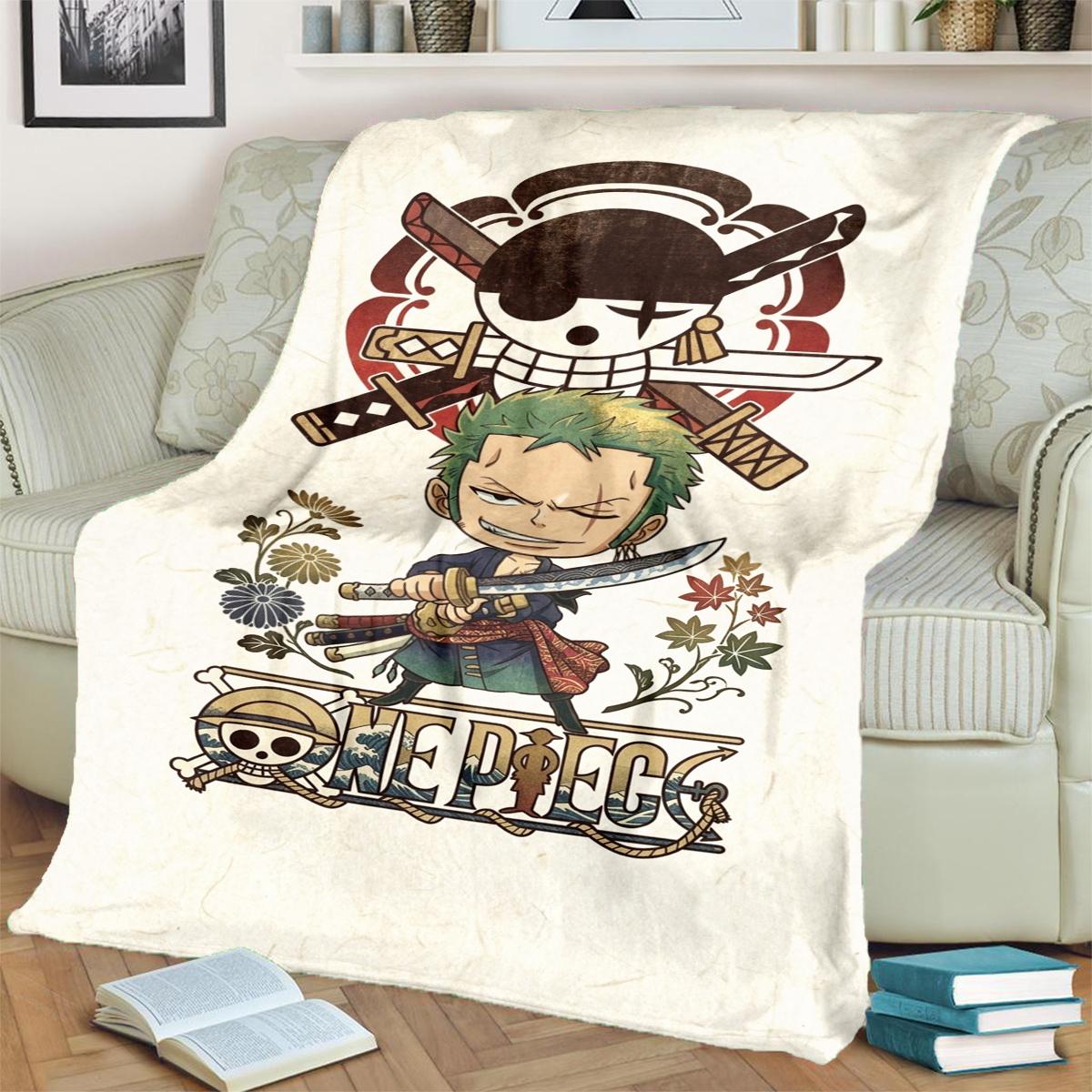 Warm Flannel Blanket ONE PIECE Cartoon Design for Sofa, Bed and Picnic 75x90cm
Warm Flannel Blanket ONE PIECE Cartoon Design for Sofa, Bed and Picnic 75x90cm