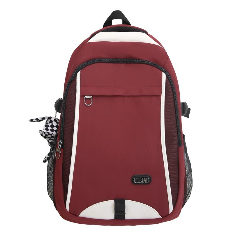TS JYL laptop bag,American Retro Backpack Junior Senior Student Girl Large Thick Laptop single package червоний
TS JYL laptop bag,American Retro Backpack Junior Senior Student Girl Large Thick Laptop single package червоний