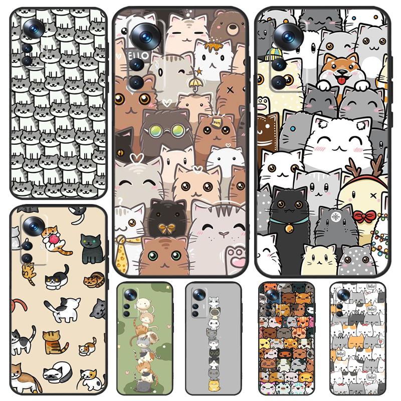 Funny cute cats Case For Xiaomi 13 14 Pro 13T 12T 11T 12 Lite 12X POCO X5 X3 F5 Pro F4 X4 M5 M5s F3 Cover Xiaomi 13 Ultra
Funny cute cats Case For Xiaomi 13 14 Pro 13T 12T 11T 12 Lite 12X POCO X5 X3 F5 Pro F4 X4 M5 M5s F3 Cover Xiaomi 13 Ultra