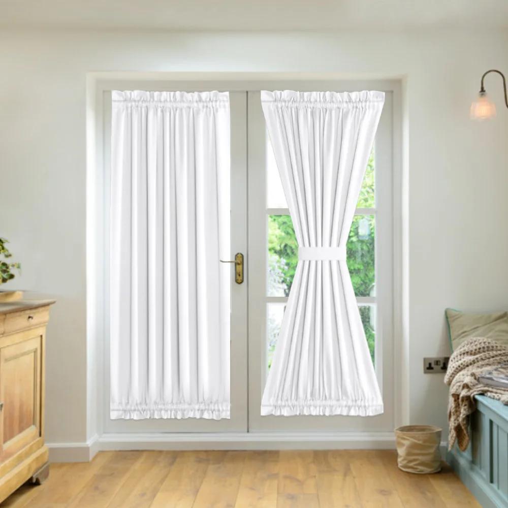 2 Panel Blackout Rod Pocket Door Panel for French Door Sliding Glass Door Curtain One Panel Room Darkening W63cm H101cm білий
2 Panel Blackout Rod Pocket Door Panel for French Door Sliding Glass Door Curtain One Panel Room Darkening W63cm H101cm білий