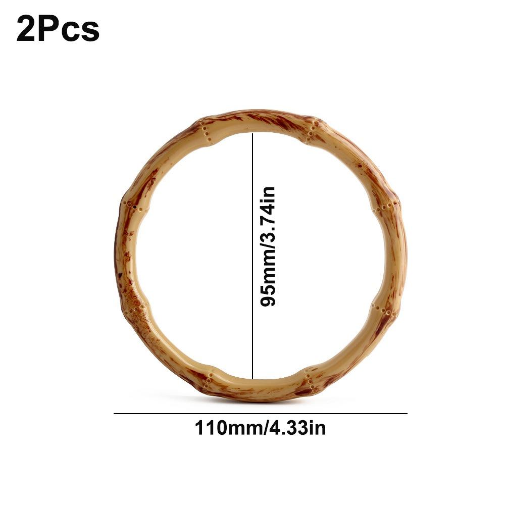 DIY Craft Projects Round Bamboo Handbag Handle Plastic Retro Bag Handle Beach Bag Handles
DIY Craft Projects Round Bamboo Handbag Handle Plastic Retro Bag Handle Beach Bag Handles