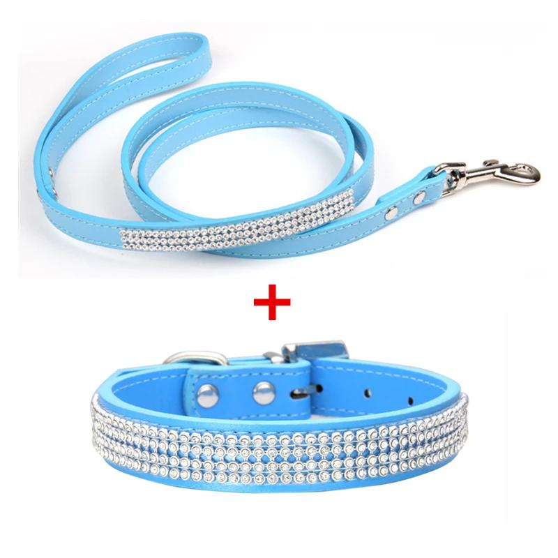 Rhinestone Dog Collar Leash Set for Small Medium Dogs Cats Puppy Adjustable PU Leather Pet Walking Training Lead S
Rhinestone Dog Collar Leash Set for Small Medium Dogs Cats Puppy Adjustable PU Leather Pet Walking Training Lead S