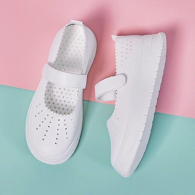 Cave nurse shoes women s 2025 summer new breathable hollow soft sole non-slip one-pedal single shoes medical white shoes 40
Cave nurse shoes women s 2025 summer new breathable hollow soft sole non-slip one-pedal single shoes medical white shoes 40