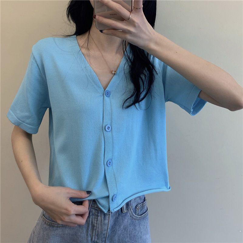 Women s Korean Style Summer Short Knitted Cardigan - Fashionable & Slimming S (for 80-95 lbs)
Women s Korean Style Summer Short Knitted Cardigan - Fashionable & Slimming S (for 80-95 lbs)