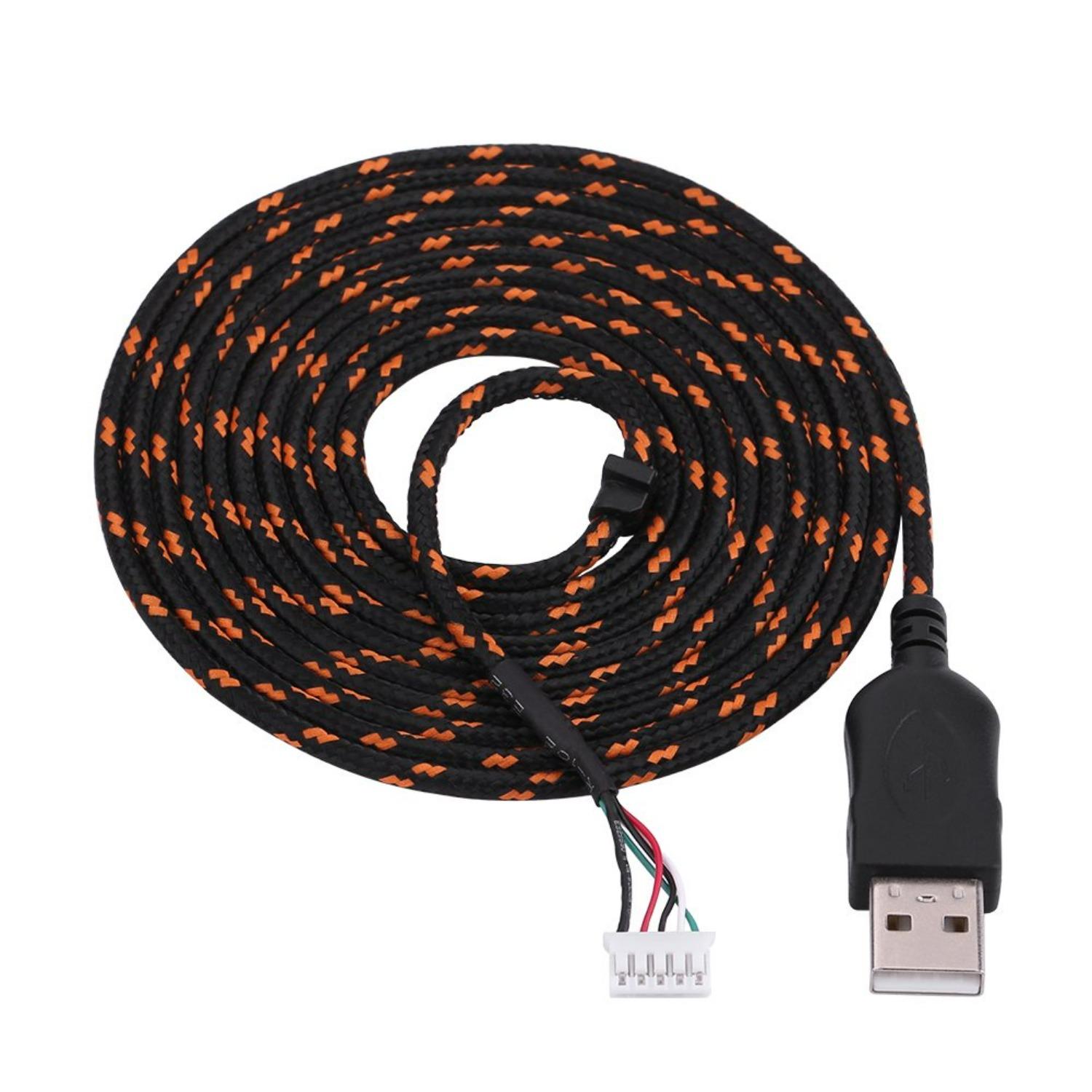 2.2 Meters USB Cable Wire Line Replacement for Steelseries Mouse D
2.2 Meters USB Cable Wire Line Replacement for Steelseries Mouse D