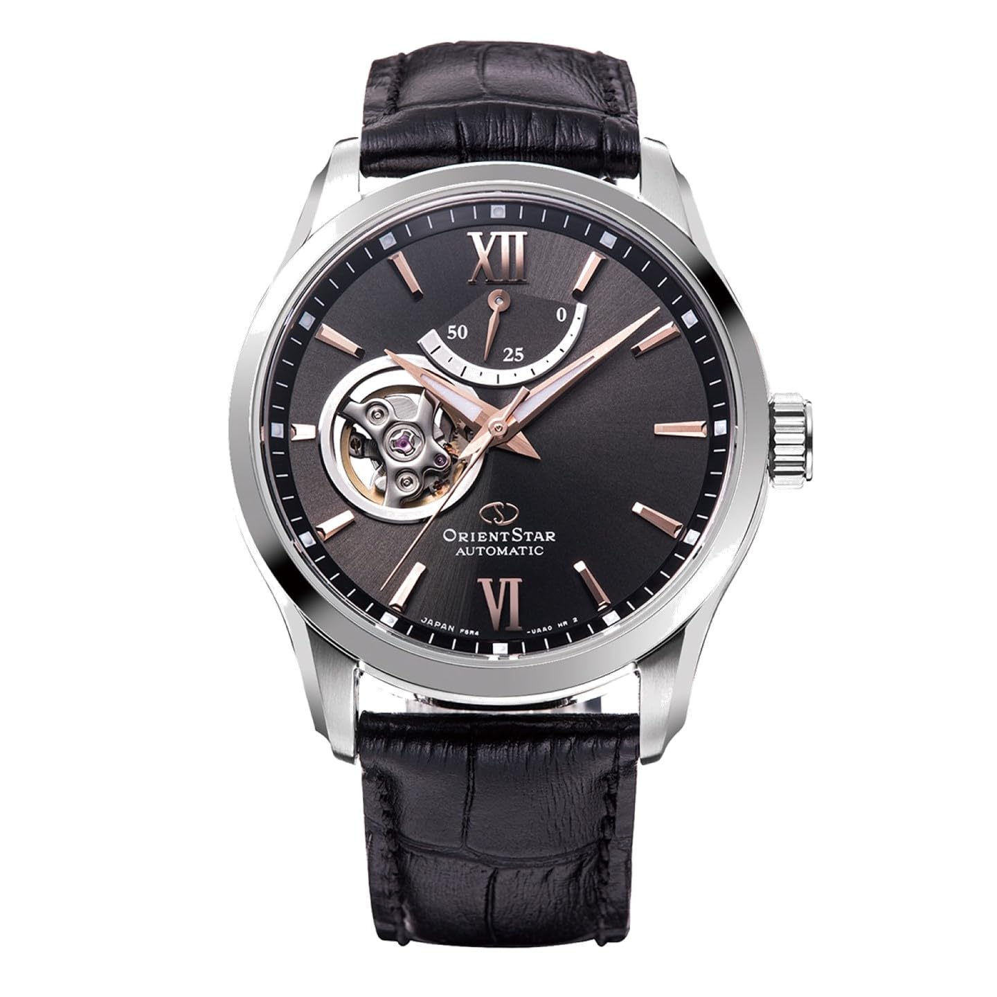 ORIENT STAR Men s Automatic Watch, Semi-Skeleton, Japanese-Made, Open Heart, 2-Year Warranty, RK-AT0007N, Brown
ORIENT STAR Men s Automatic Watch, Semi-Skeleton, Japanese-Made, Open Heart, 2-Year Warranty, RK-AT0007N, Brown