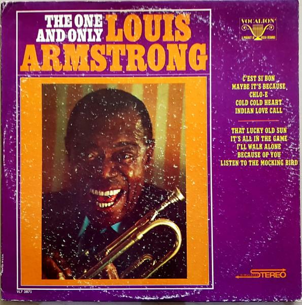 LP Record LOUIS ARMSTRONG The One And Only VL73871 Vocalion 1969 US Jazz Used
LP Record LOUIS ARMSTRONG The One And Only VL73871 Vocalion 1969 US Jazz Used