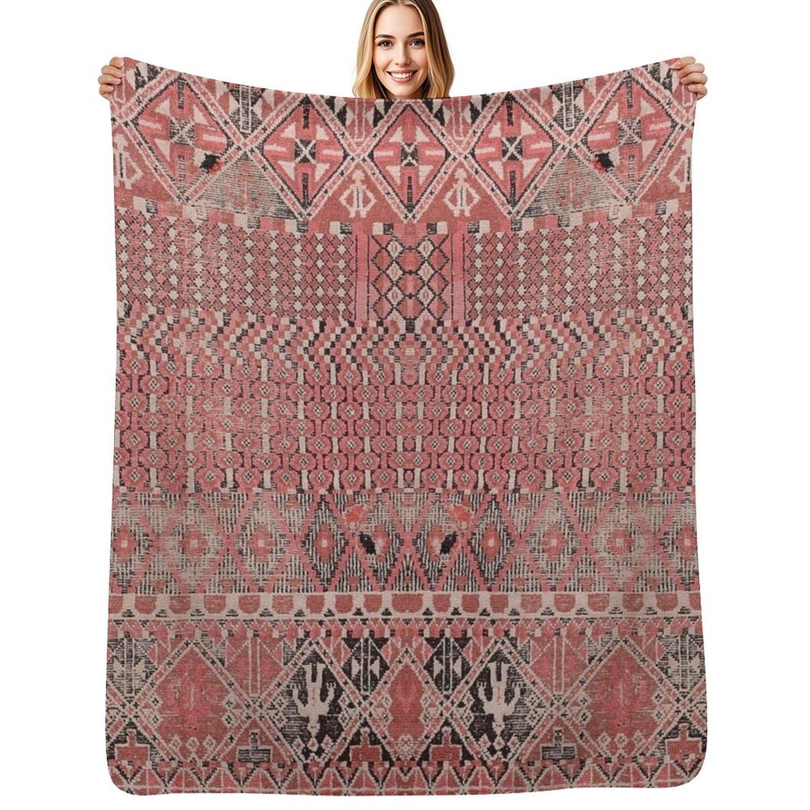 Bohemian Design Throw Blanket Soft Solid Color Blanket for Couch Bed 102x76cm(40x30in)
Bohemian Design Throw Blanket Soft Solid Color Blanket for Couch Bed 102x76cm(40x30in)