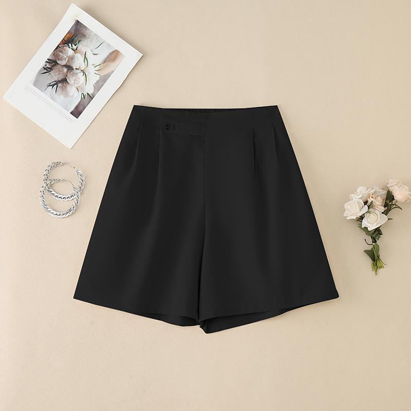 ZANZEA Women Casual Elastic Waist Loose Summer Shorts S чорний
ZANZEA Women Casual Elastic Waist Loose Summer Shorts S чорний