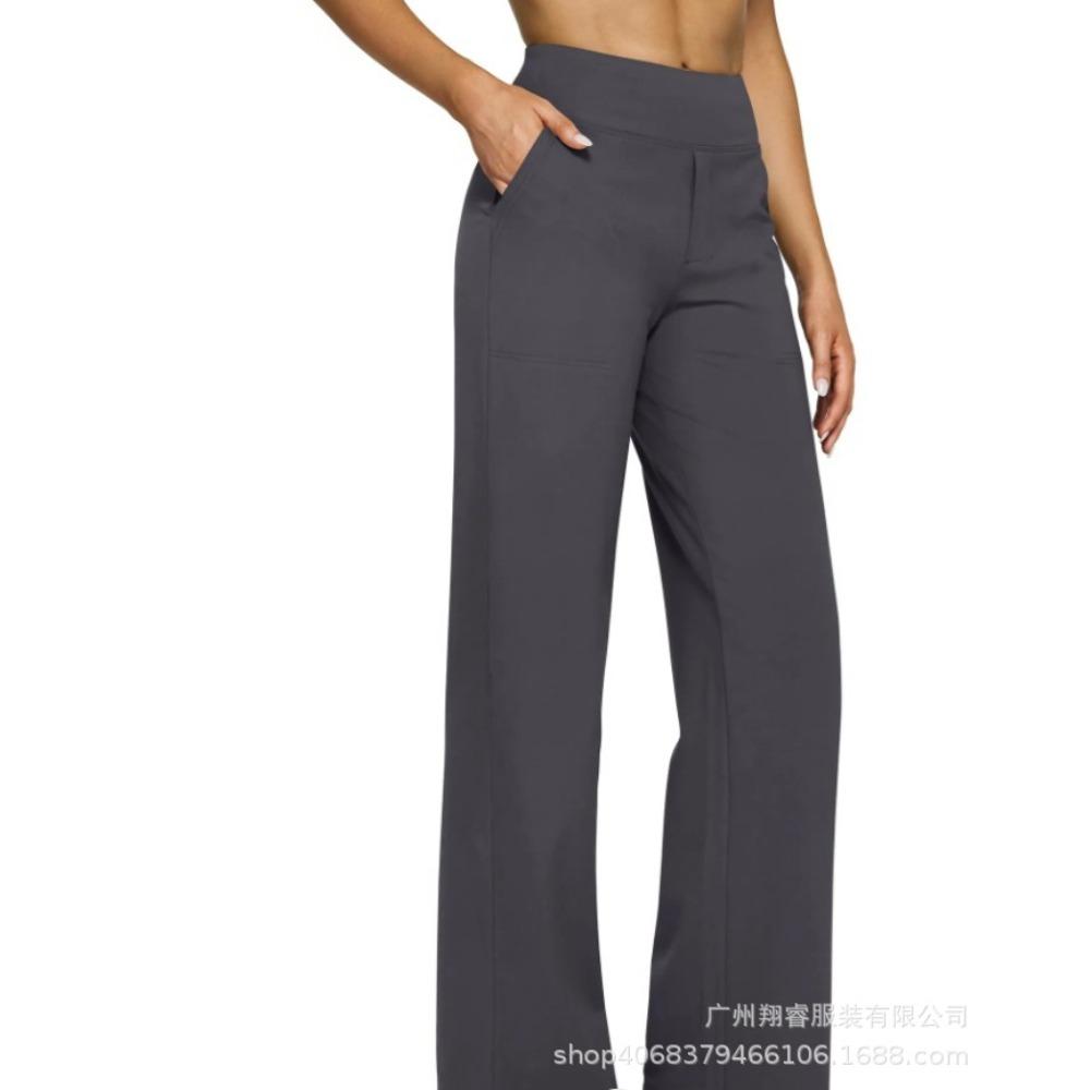 Women Casual Loose Knit High Waist Straight Leg Pants With Pockets S сірий колір
Women Casual Loose Knit High Waist Straight Leg Pants With Pockets S сірий колір