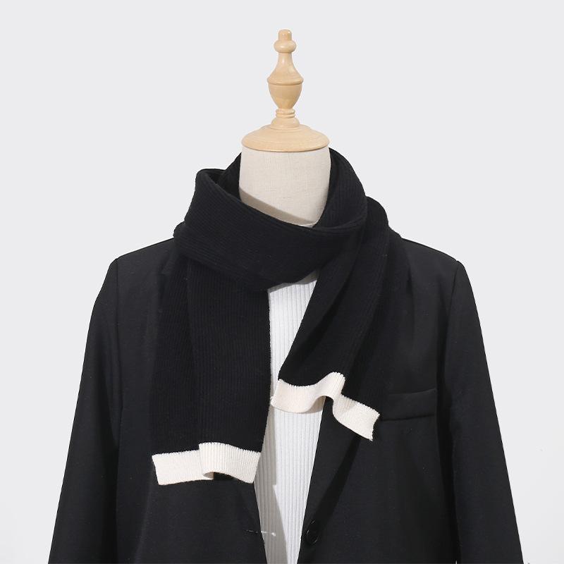 New Style Knitted Wool Long Scarf for Women Solid Color Border Thickened Versatile Winter Warm Neck Scarf 18*145cm
New Style Knitted Wool Long Scarf for Women Solid Color Border Thickened Versatile Winter Warm Neck Scarf 18*145cm