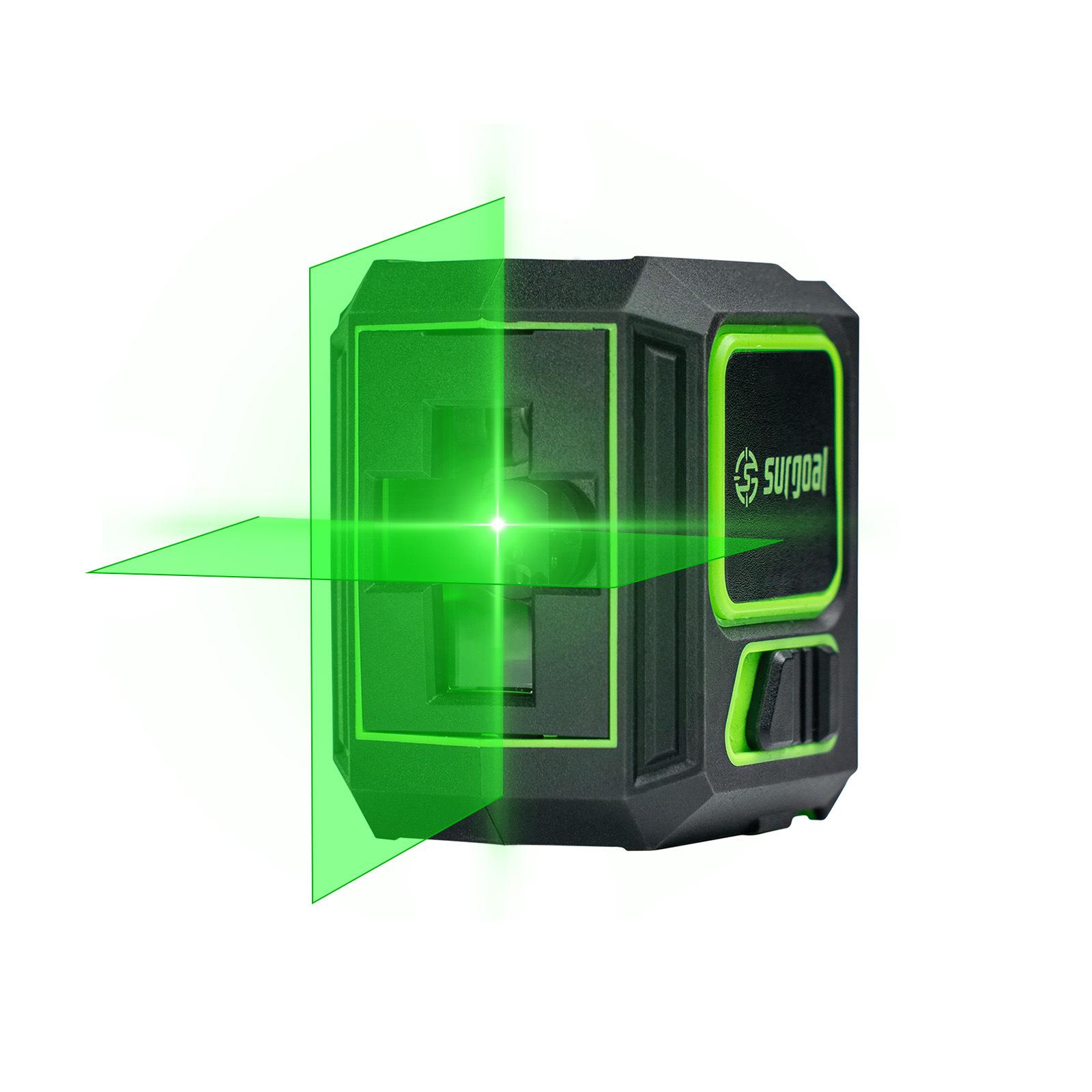 Vertical and horizontal high precision2mm/5m Green Light2Line laser level SG
Vertical and horizontal high precision2mm/5m Green Light2Line laser level SG
