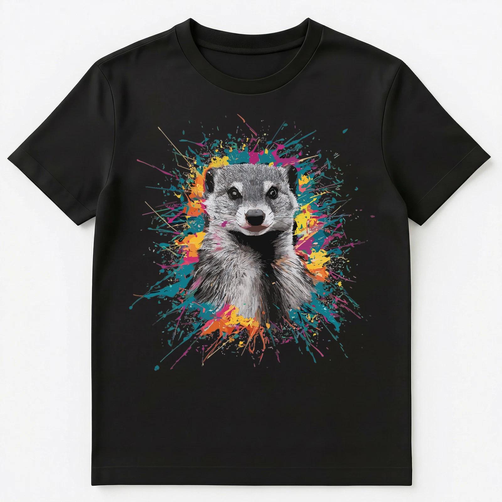 Colorful Paint Splash Mongoose Art Graphic Unisex T-Shirt 2XL
Colorful Paint Splash Mongoose Art Graphic Unisex T-Shirt 2XL