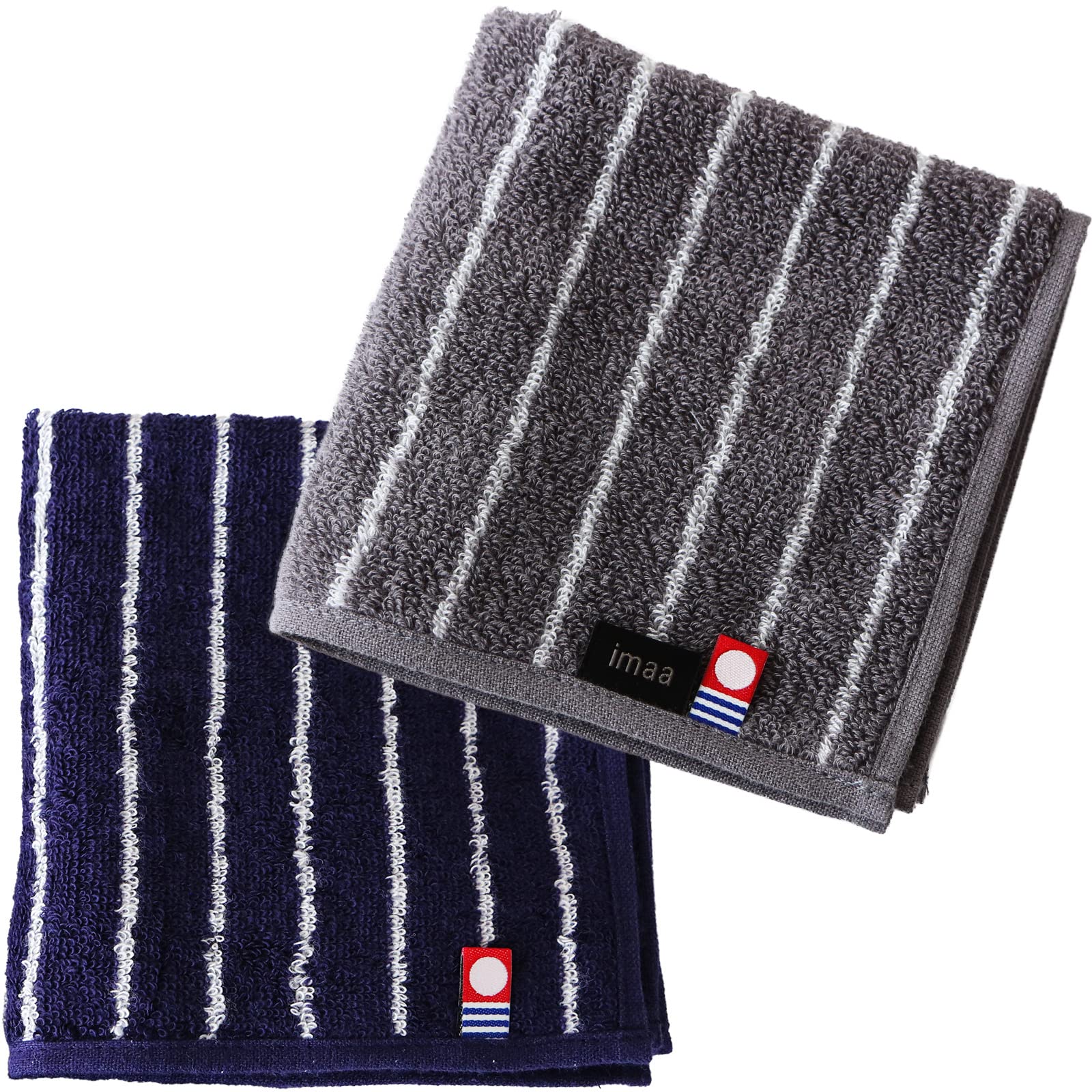 imaa Imabari Towel Certified Hand Set of Made in 01 Navy x P Gray Towel/Handkerchief 2, Japan, 100% Cotton,
imaa Imabari Towel Certified Hand Set of Made in 01 Navy x P Gray Towel/Handkerchief 2, Japan, 100% Cotton,