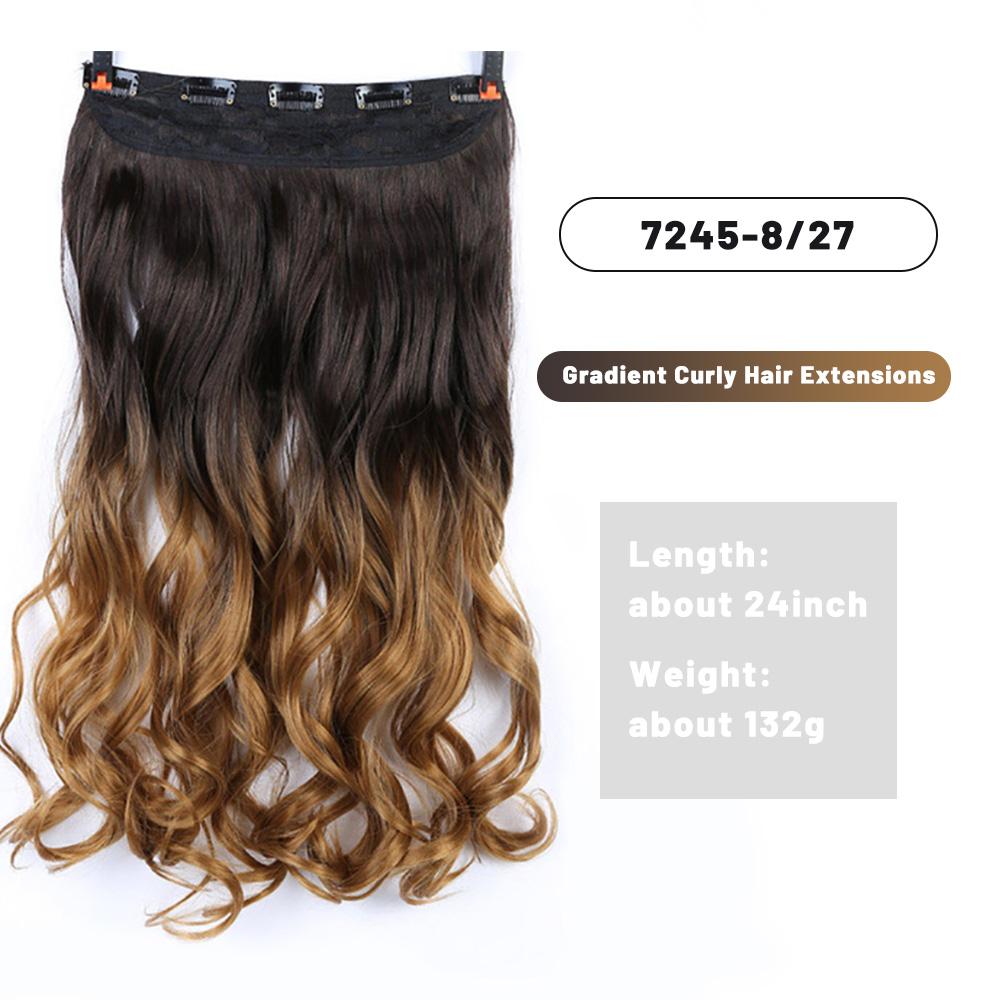 Невидимый зажим из синтетических длинных прямых волос длиной 24 дюйма, длинный волнистый парик с градиентом для придания объема
Невидимый зажим из синтетических длинных прямых волос длиной 24 дюйма, длинный волнистый парик с градиентом для придания объема