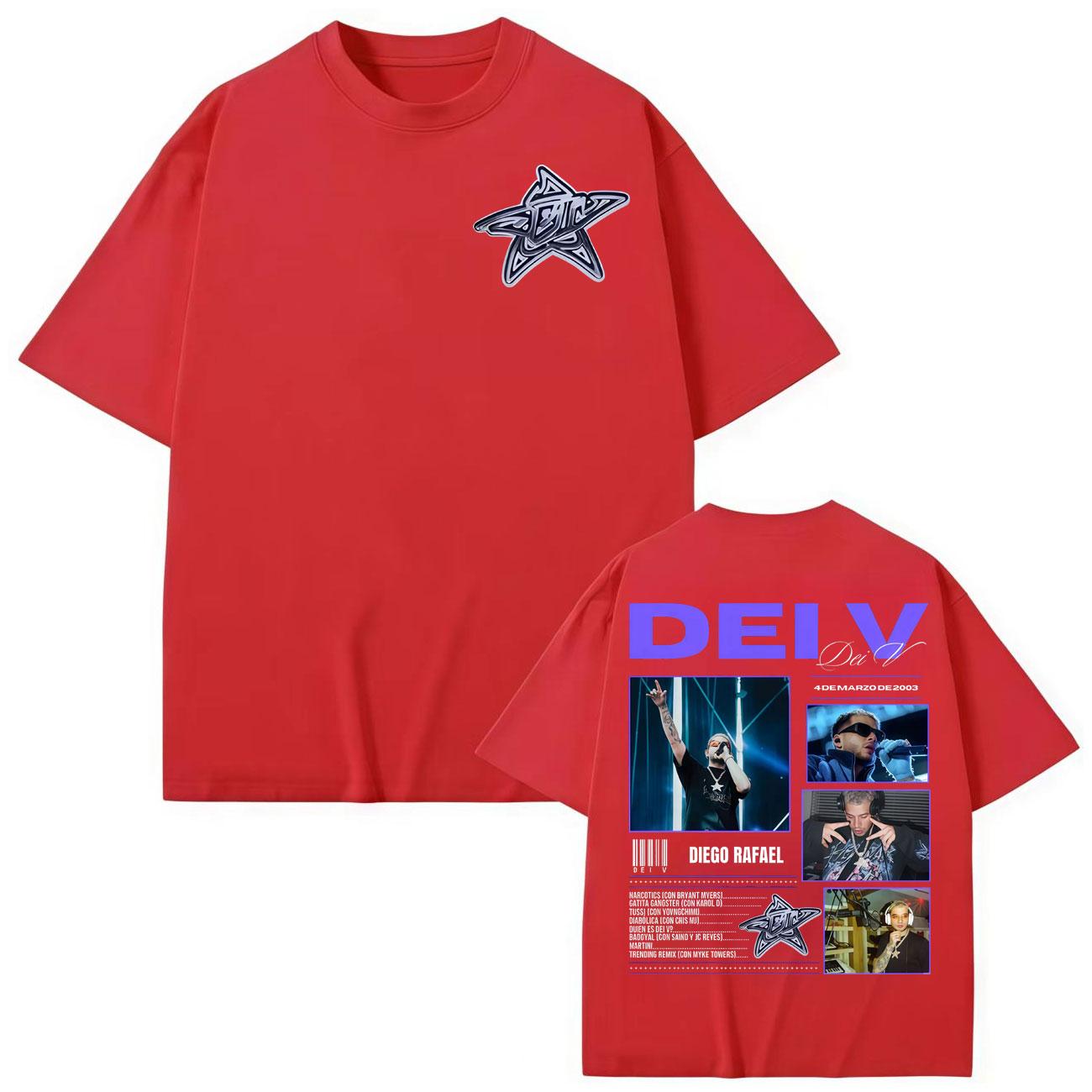 Rapper Dei V Merch T-shirt Streetwear Vintage Short Sleeve T Shirts Men Women High Quality Fashion Oversized T-shirts 3XL
Rapper Dei V Merch T-shirt Streetwear Vintage Short Sleeve T Shirts Men Women High Quality Fashion Oversized T-shirts 3XL