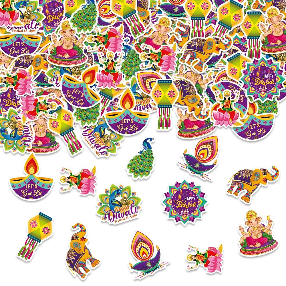 100Pcs/Bag Diwali Festival Theme Paper Confetti Elephant Peacock Candle Table Scatter for India Diwali Festival Party Decor
100Pcs/Bag Diwali Festival Theme Paper Confetti Elephant Peacock Candle Table Scatter for India Diwali Festival Party Decor