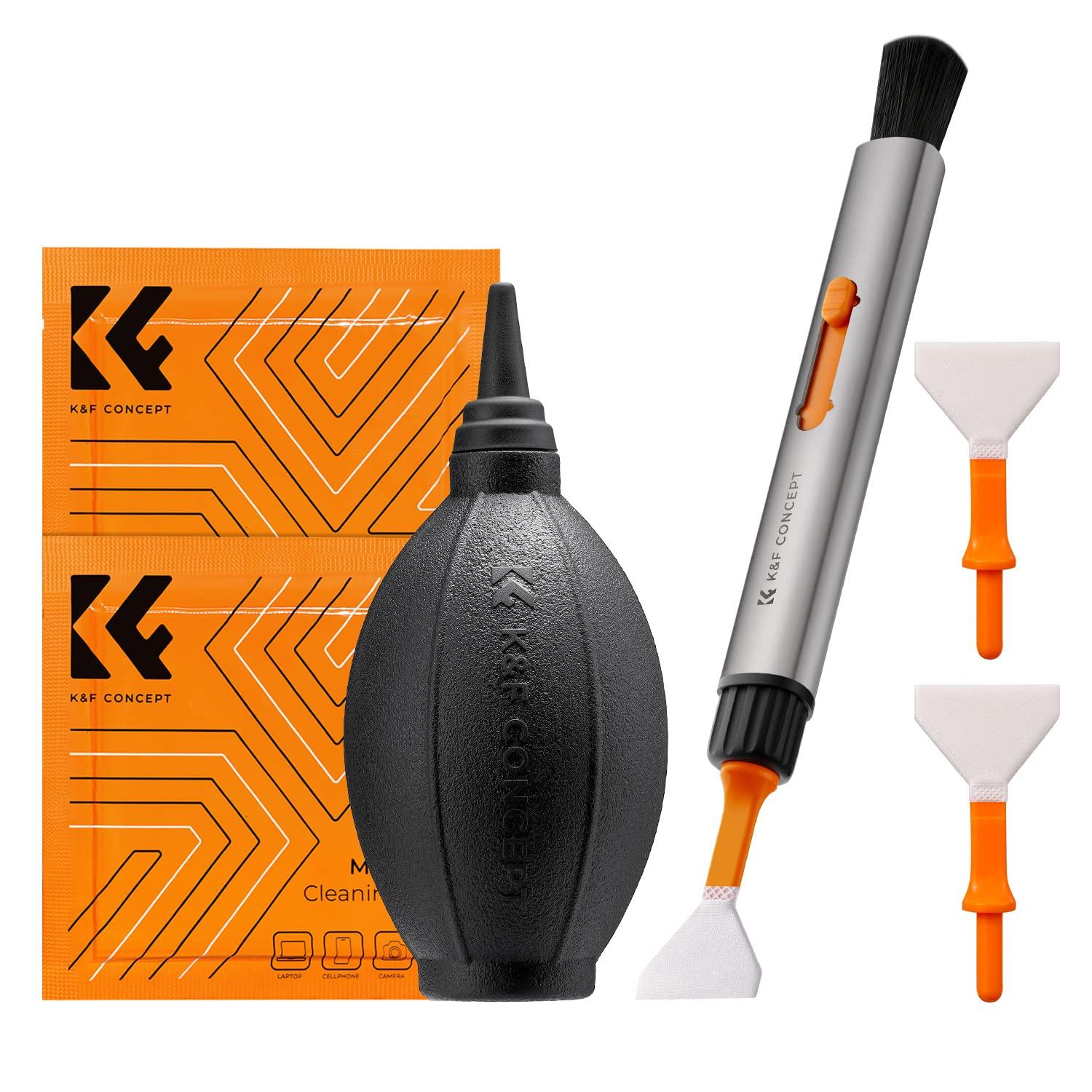 Concept Camera Cleaning Kit Set Clinic Sensor Blower Compatible with and Sony Digital SLR Camera Lenses Maintenance Cleaning SLR Camera Fingerprint
Concept Camera Cleaning Kit Set Clinic Sensor Blower Compatible with and Sony Digital SLR Camera Lenses Maintenance Cleaning SLR Camera Fingerprint