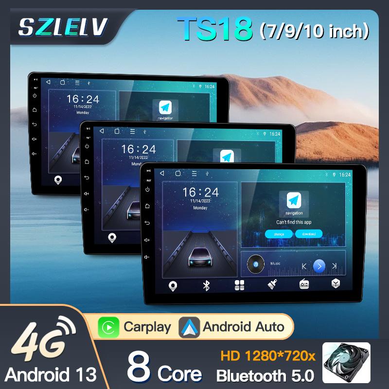 Android 13 TS18 Car Radio 7 9/10inch Universal Host Player Navigation Video Multimedia For VW Skoda hyundai Suzuki Ford 1 DIN
Android 13 TS18 Car Radio 7 9/10inch Universal Host Player Navigation Video Multimedia For VW Skoda hyundai Suzuki Ford 1 DIN