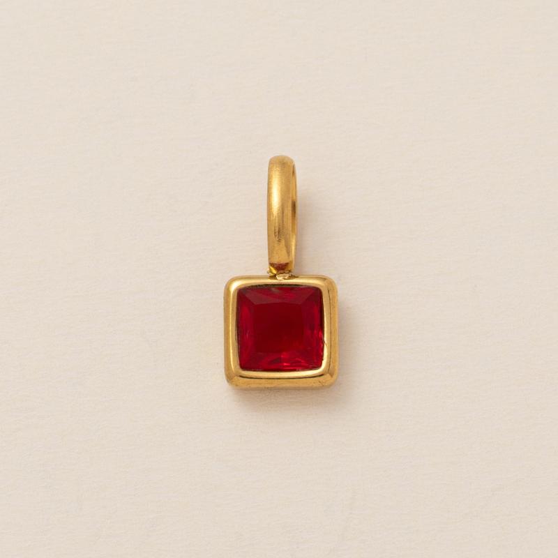 Titanium Steel DIY Birthstone Necklace Colorful Zircon Pendant Jewelry For Woman Birthday Gift
Titanium Steel DIY Birthstone Necklace Colorful Zircon Pendant Jewelry For Woman Birthday Gift