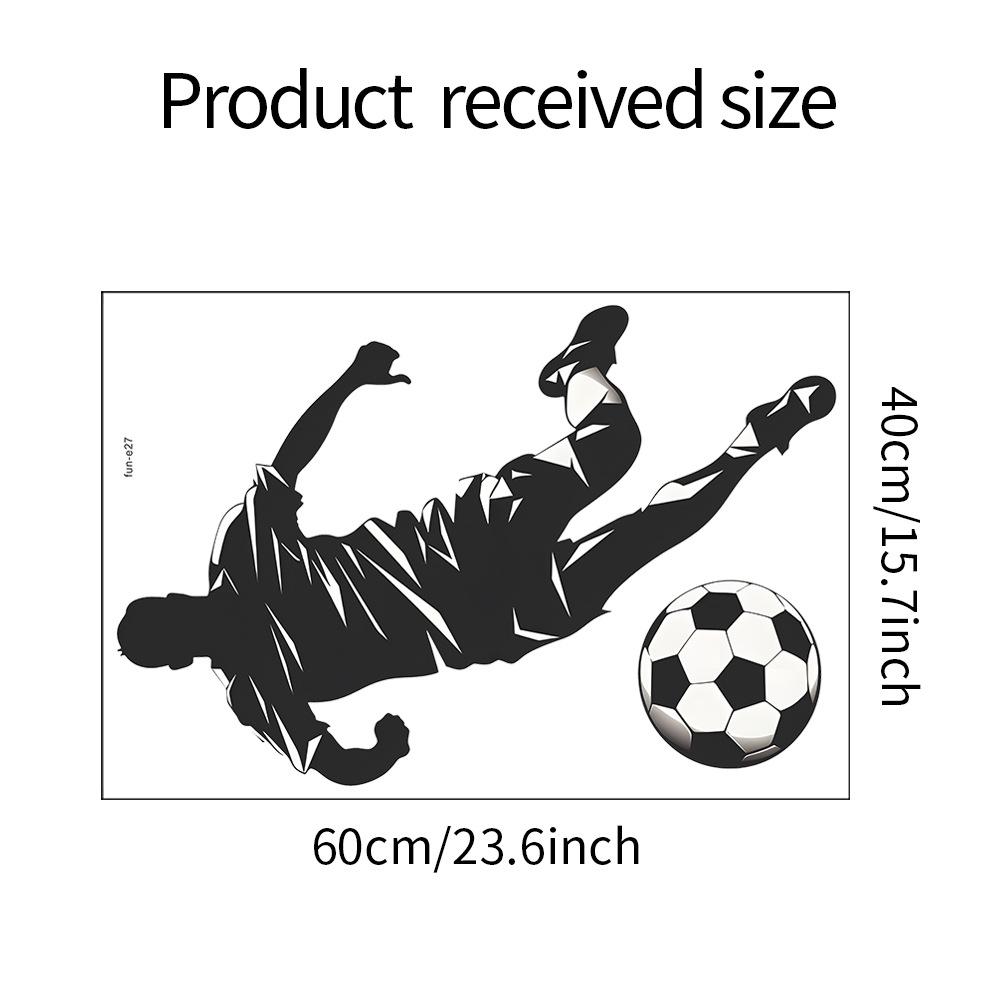 Fun-e27 Спортивный стиль Играть в футбол Силуэт Спальня Гостиная Крыльцо Домашнее украшение Наклейки на стену 40*60CM/fun-e27
Fun-e27 Спортивный стиль Играть в футбол Силуэт Спальня Гостиная Крыльцо Домашнее украшение Наклейки на стену 40*60CM/fun-e27
