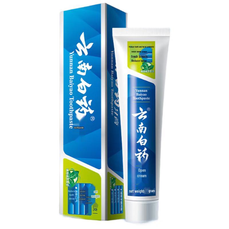 Yunnan Baiyao Classic Gum Care Toothpaste
Yunnan Baiyao Classic Gum Care Toothpaste