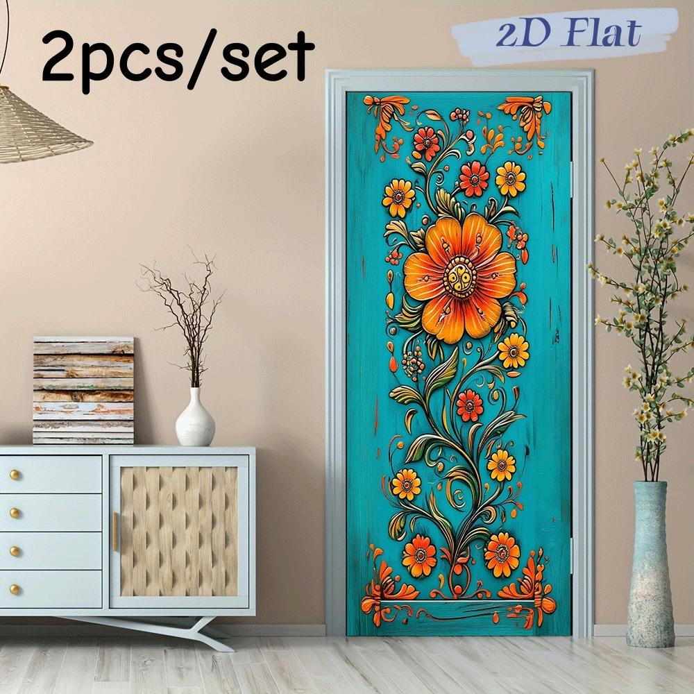 2pcs Retro Relief Flower Decorative Door Wall Stickers Creative Art Stickers Living Room Bedroom Entrance Wall Beautification Se (as the picture,38.5x200cmx2)
2pcs Retro Relief Flower Decorative Door Wall Stickers Creative Art Stickers Living Room Bedroom Entrance Wall Beautification Se (as the picture,38.5x200cmx2)