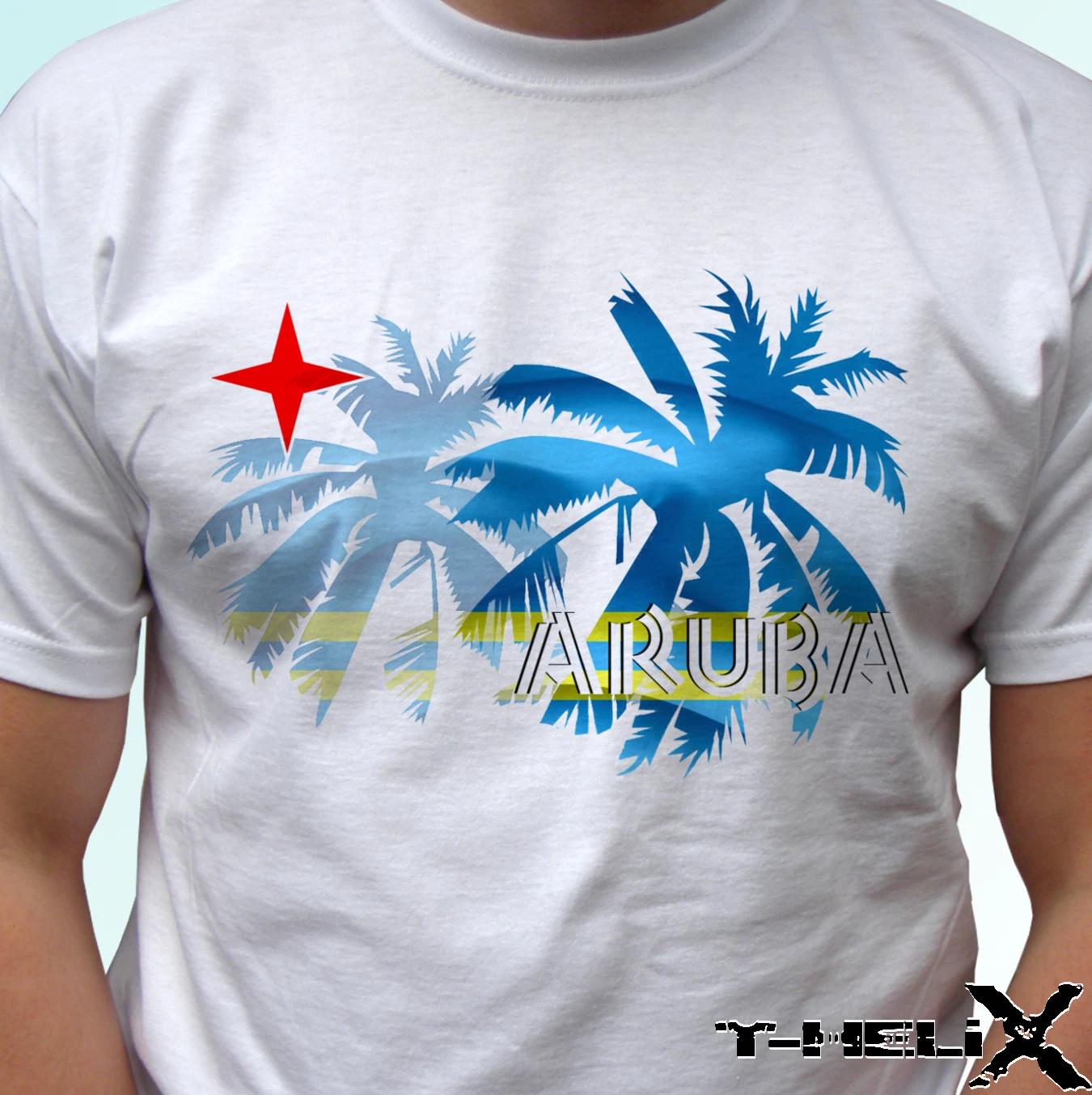 Aruba palm flag - white kids boys T-Shirt holiday top design s s kids baby sizes 150
Aruba palm flag - white kids boys T-Shirt holiday top design s s kids baby sizes 150