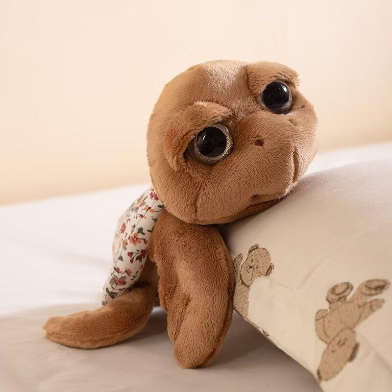 Cartoon Cute Big-eyed Particle Turtle Doll Plush Toy Children Sleeping Comfort Pillow Girl Gift 24cm 0.1kg
Cartoon Cute Big-eyed Particle Turtle Doll Plush Toy Children Sleeping Comfort Pillow Girl Gift 24cm 0.1kg