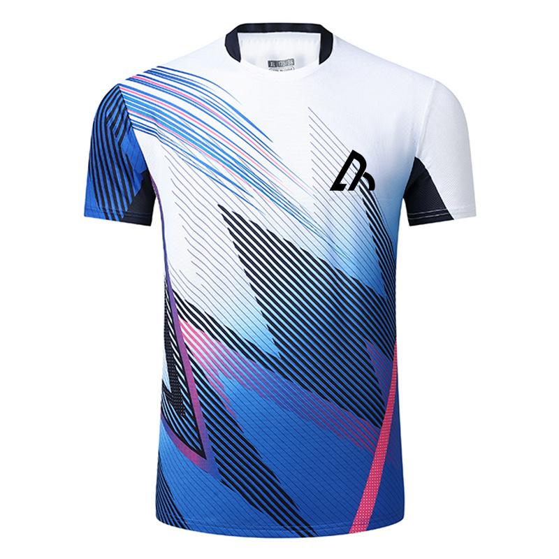 Мужская футболка, быстросохнущая спортивная теннисная одежда, модная униформа для бадминтона с принтом, женская тренировочная футболка, мужские топы, футболки XXXXXL
Мужская футболка, быстросохнущая спортивная теннисная одежда, модная униформа для бадминтона с принтом, женская тренировочная футболка, мужские топы, футболки XXXXXL