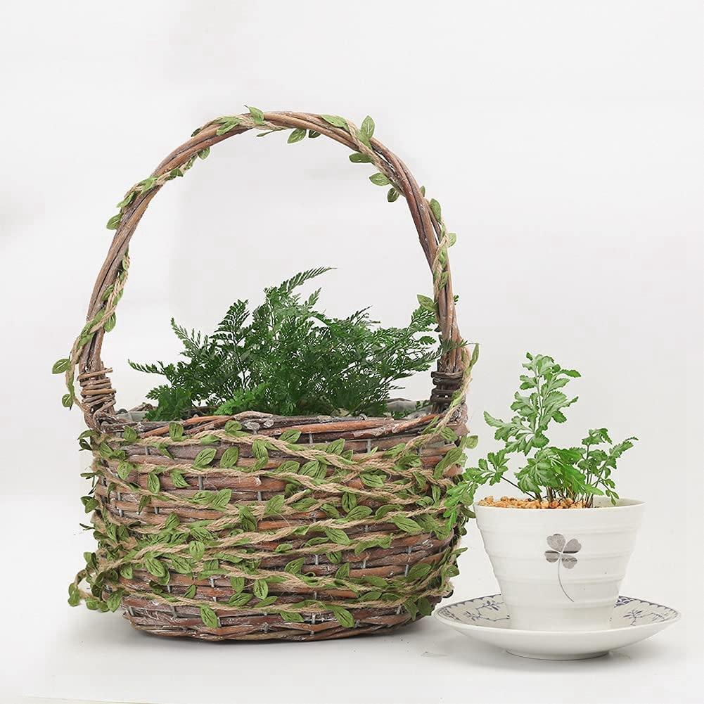 BHBL Natural Twine 5MM Hessian Twine with Artificial Leaves Twine for DIY Gift Wrapping Wedding Garden (32.8FT) China Mainland
BHBL Natural Twine 5MM Hessian Twine with Artificial Leaves Twine for DIY Gift Wrapping Wedding Garden (32.8FT) China Mainland