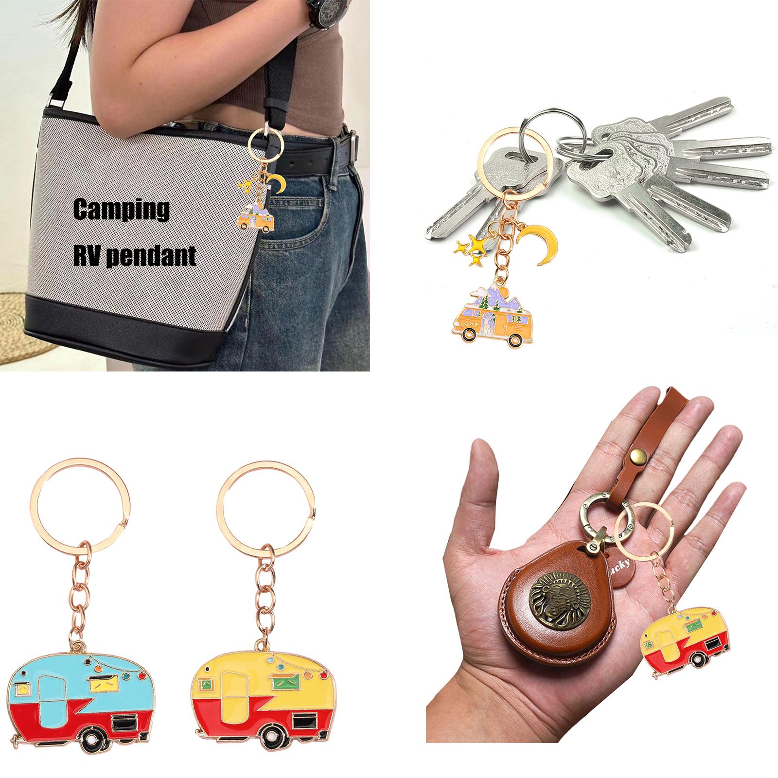 2 Pack Camping Car Keyrings Campervan Key Chains Unique Key Adornment Alloy Texture Bag Pendant for Fashion Enthusiasts 3
2 Pack Camping Car Keyrings Campervan Key Chains Unique Key Adornment Alloy Texture Bag Pendant for Fashion Enthusiasts 3