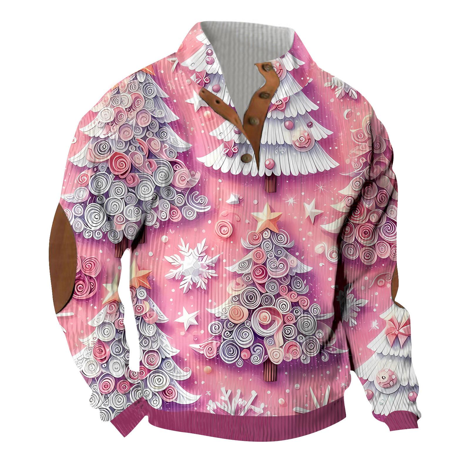 Рождественский принт, 3 пуговицы - мужская толстовка с воротником-стойкой, повседневная толстовка с капюшоном и пряжкой XL
Рождественский принт, 3 пуговицы - мужская толстовка с воротником-стойкой, повседневная толстовка с капюшоном и пряжкой XL